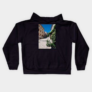 Old Road in Bakar Kids Hoodie